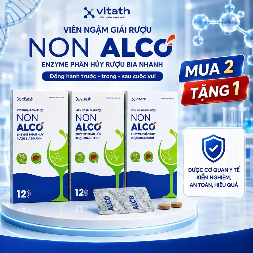 Combo NON ALCO mua 2 tặng 1