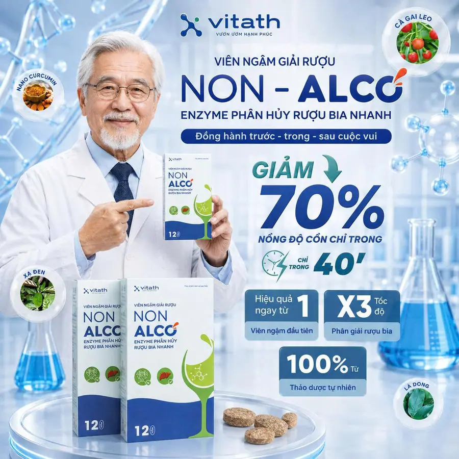 Hình ảnh truyền thông NON ALCO 15