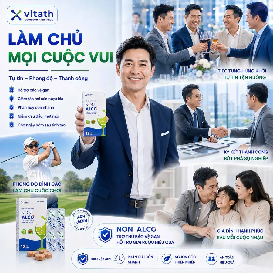 Hình ảnh truyền thông NON ALCO 25